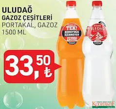 ULUDAĞ GAZOZ ÇEŞİTLERİ 1500 ML